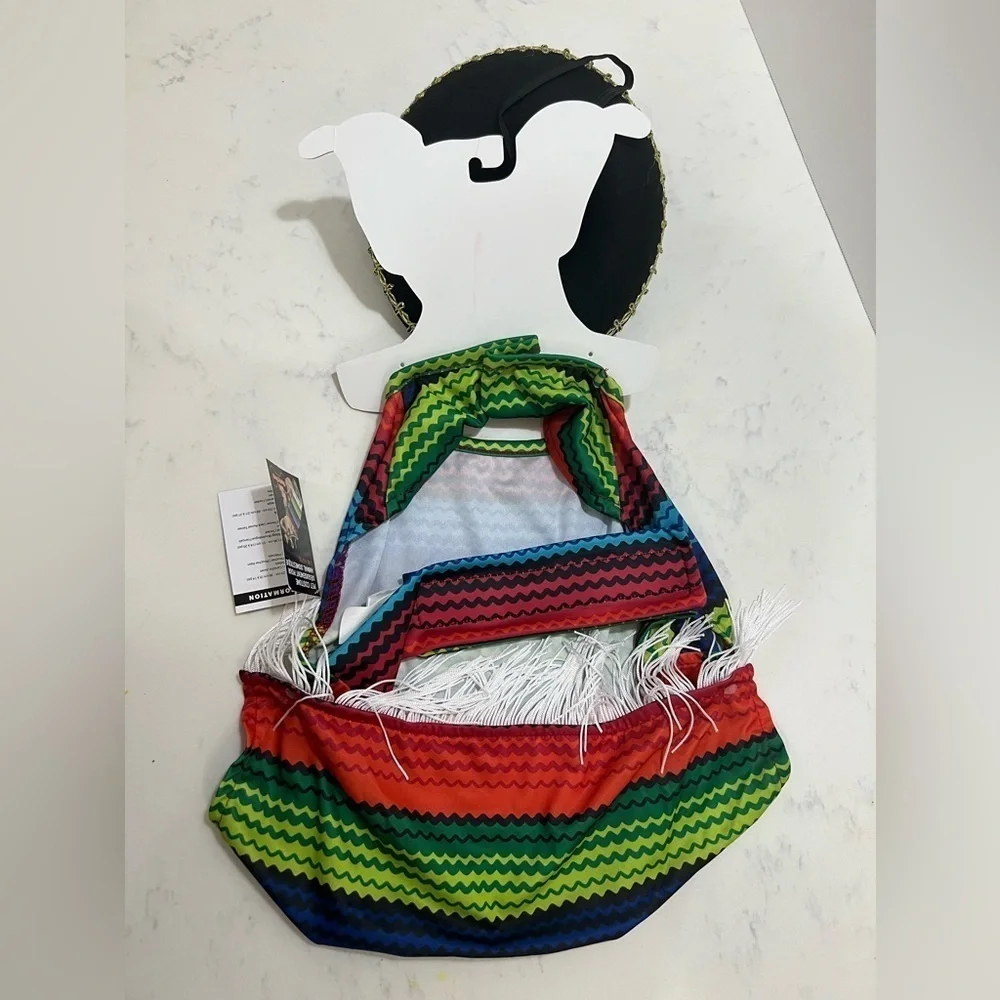 Multicolor Pet Costume